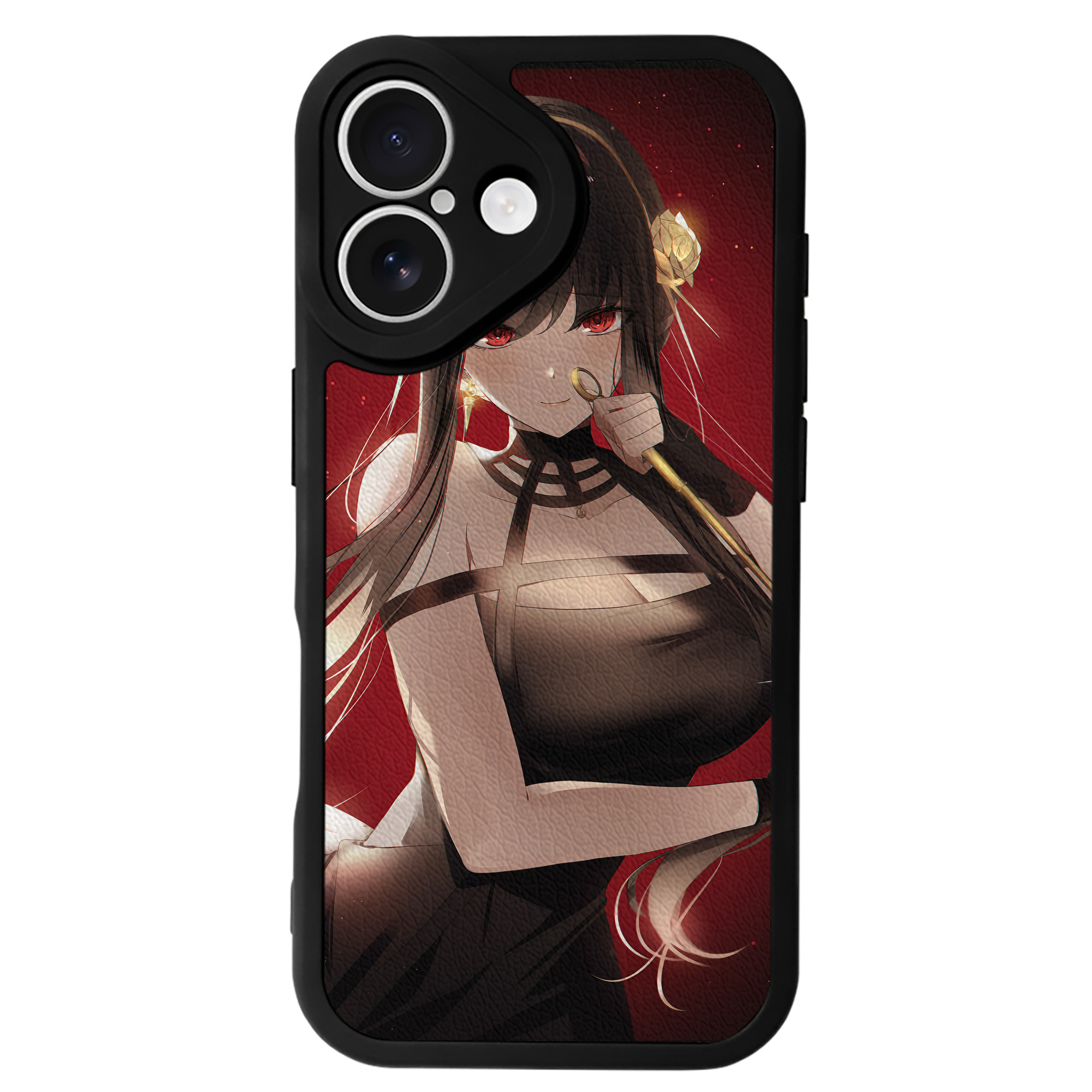 （画像用） SPY×FAMILY间谍家家酒 【iPhone 16シリーズ対応】シリコンスマホケース（レザー調） 材質：シリコン